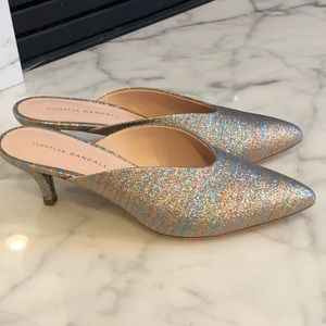 Loeffler Randall rainbows kitten heels Sz8/38